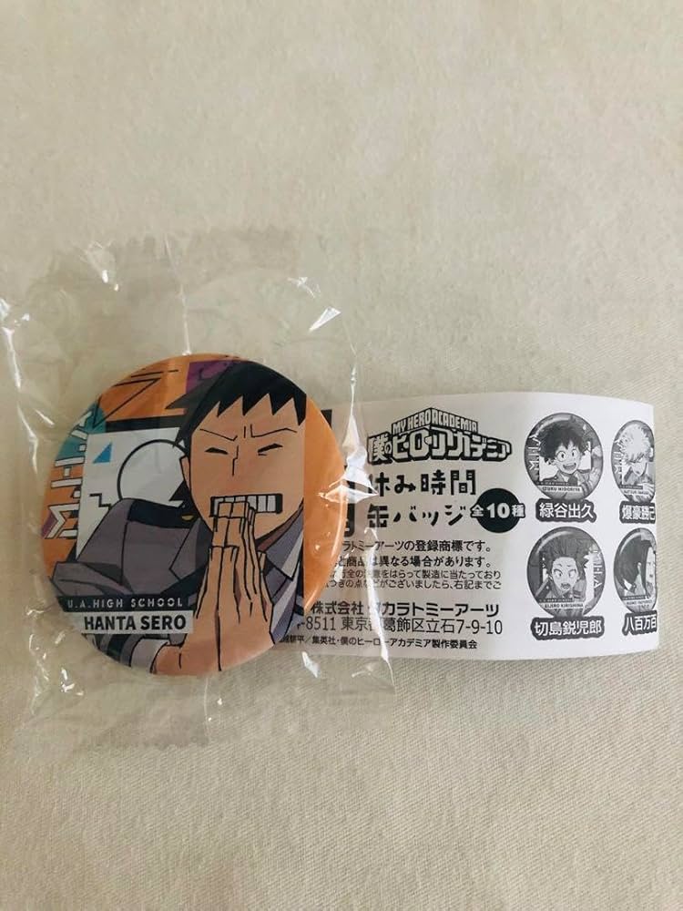 瀬呂範太 僕のヒーローアカデミア 缶バッジ 80個セット