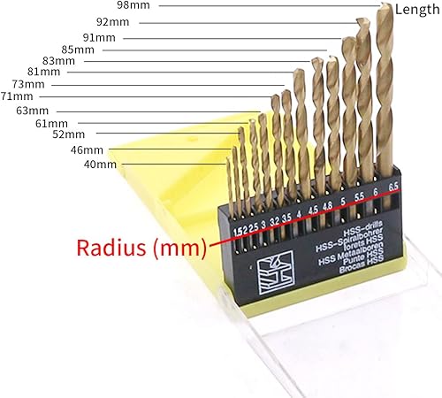 Miniatura 2 de Swpeet Potente taladro manual Speedy de 1/4 de pulgada de capacidad con 13 piezas, mini taladro manual manual de ¼ de pulgada con diseño de piñones