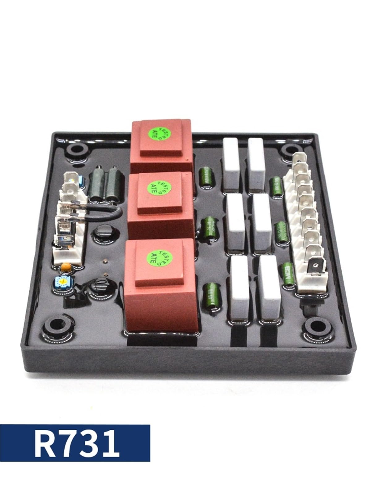1 pz R731 regolatore di tensione scheda generatore brushless regolatore di tensione automatico trasformatore di isolamento tensione