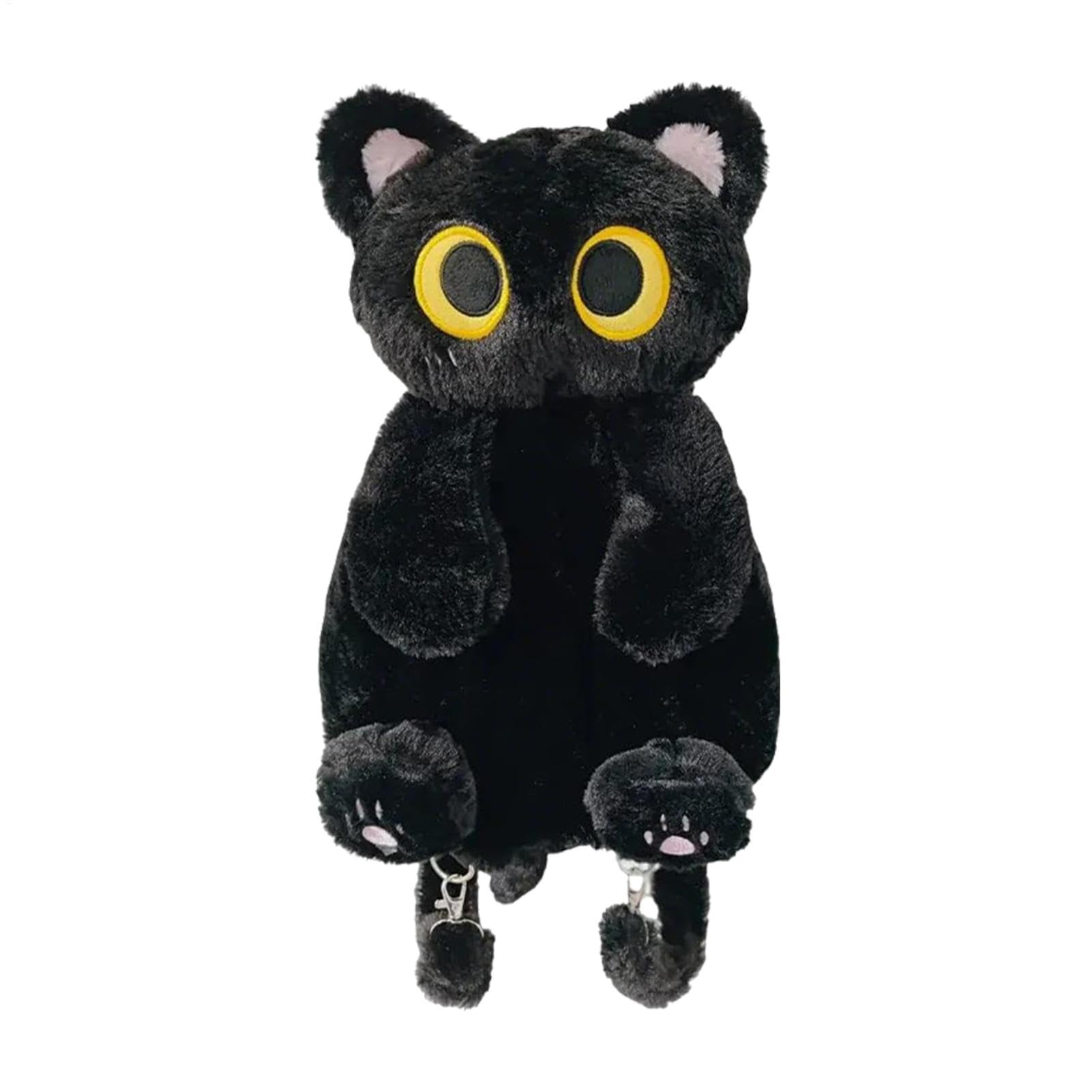 Sac à dos peluche enfant chat grande capacité le cadeau d'anniversaire idéal - 8