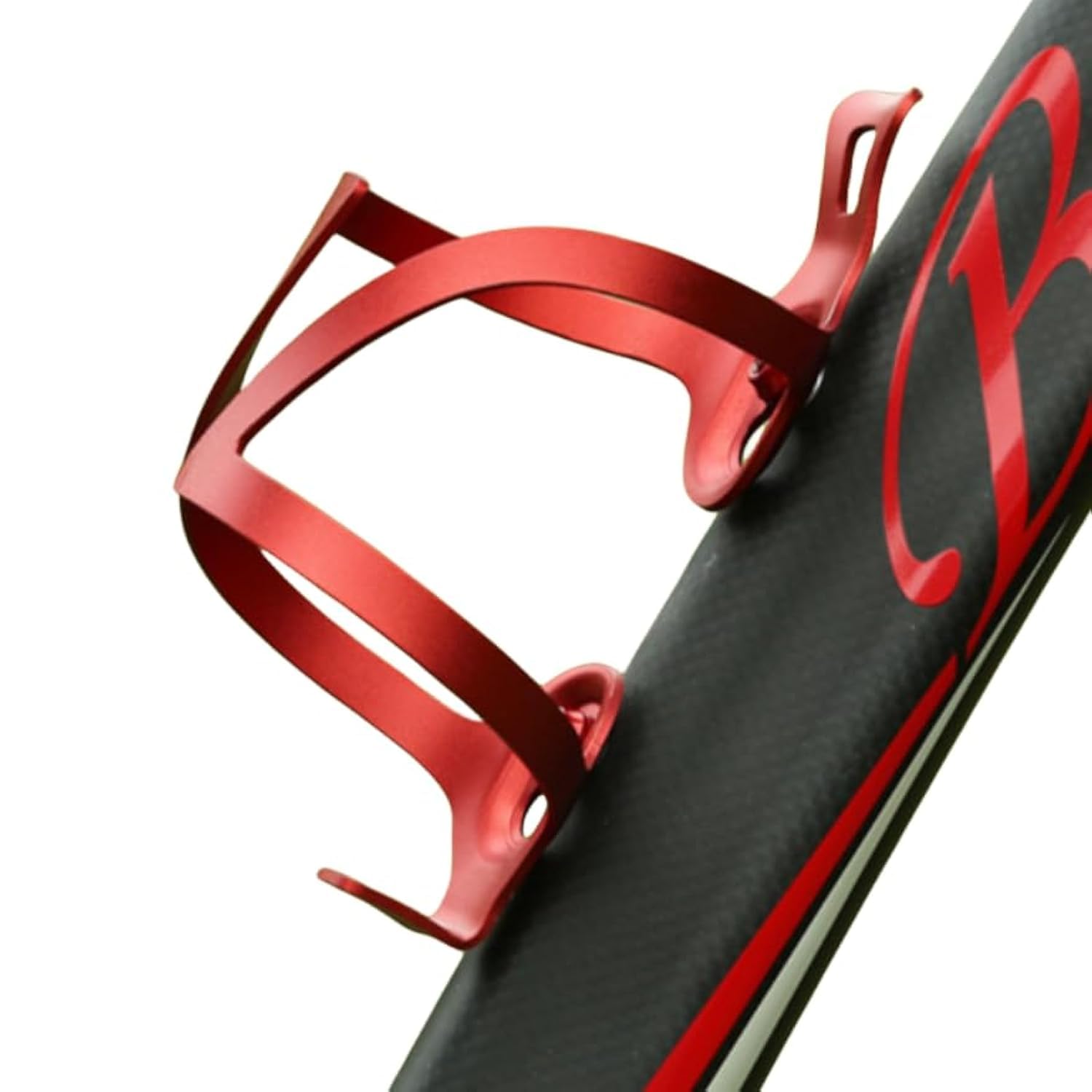 UIVXXUD Premium Aluminum Alloy Bike Cup Holder - - Durable Water Bottle Cage for Bicycle, Road Bike, Mountain Bikes (Red)