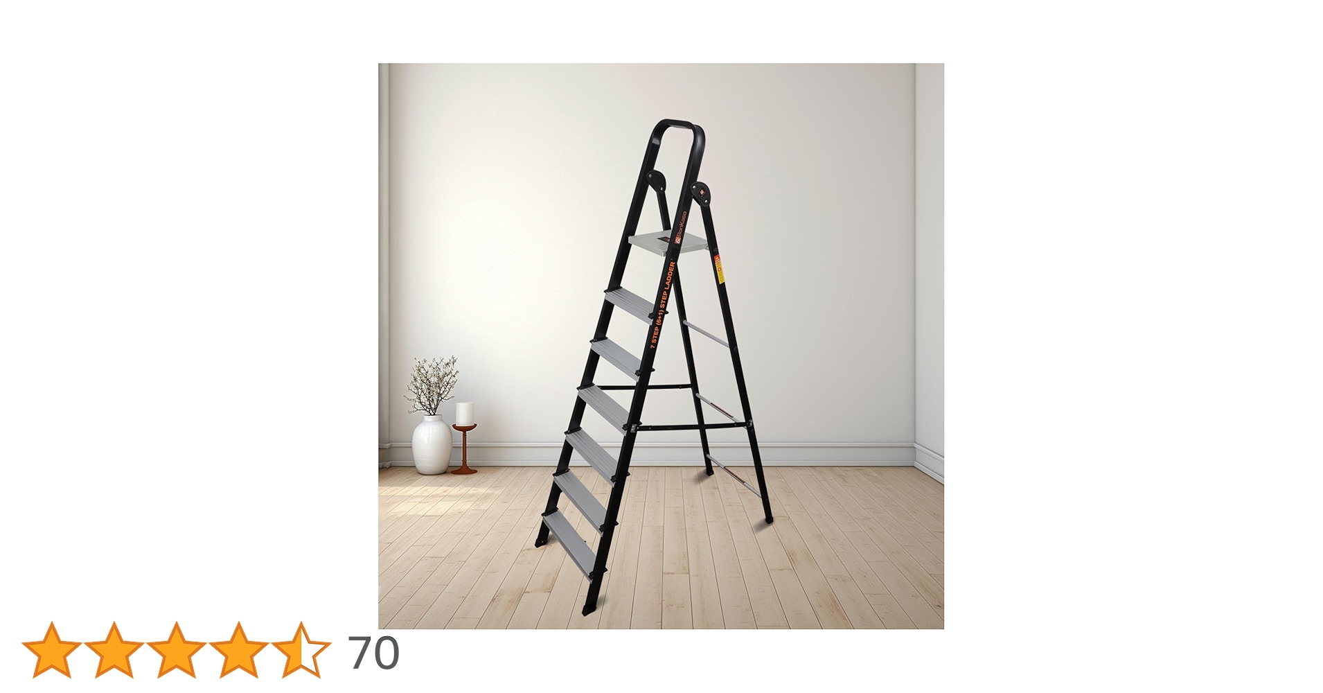 Bonkaso Climb Lite Pro Foldable Aluminium Ladder