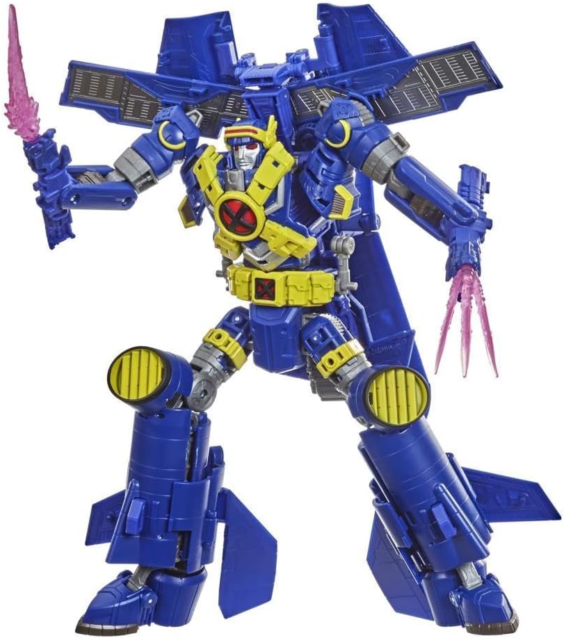 Transformers Generations – Collaborative: Marvel Comics X-Men Mash-Up, Ultimate X-Spanse – Ages 8 and Up, 21.5-cm Leader Class, F0484