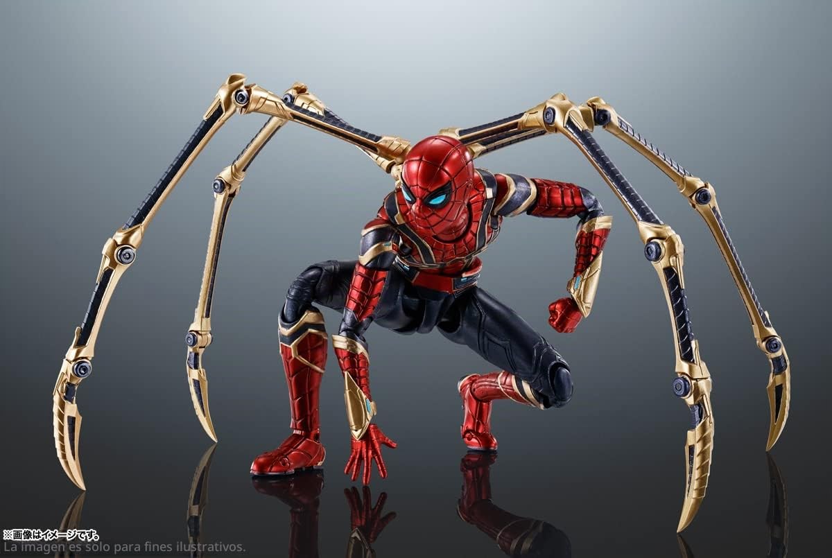 TAMASHII Nations Iron Spider Fig. 14,5 cm Spider-Man no Way Home SH figuarts re-Run
