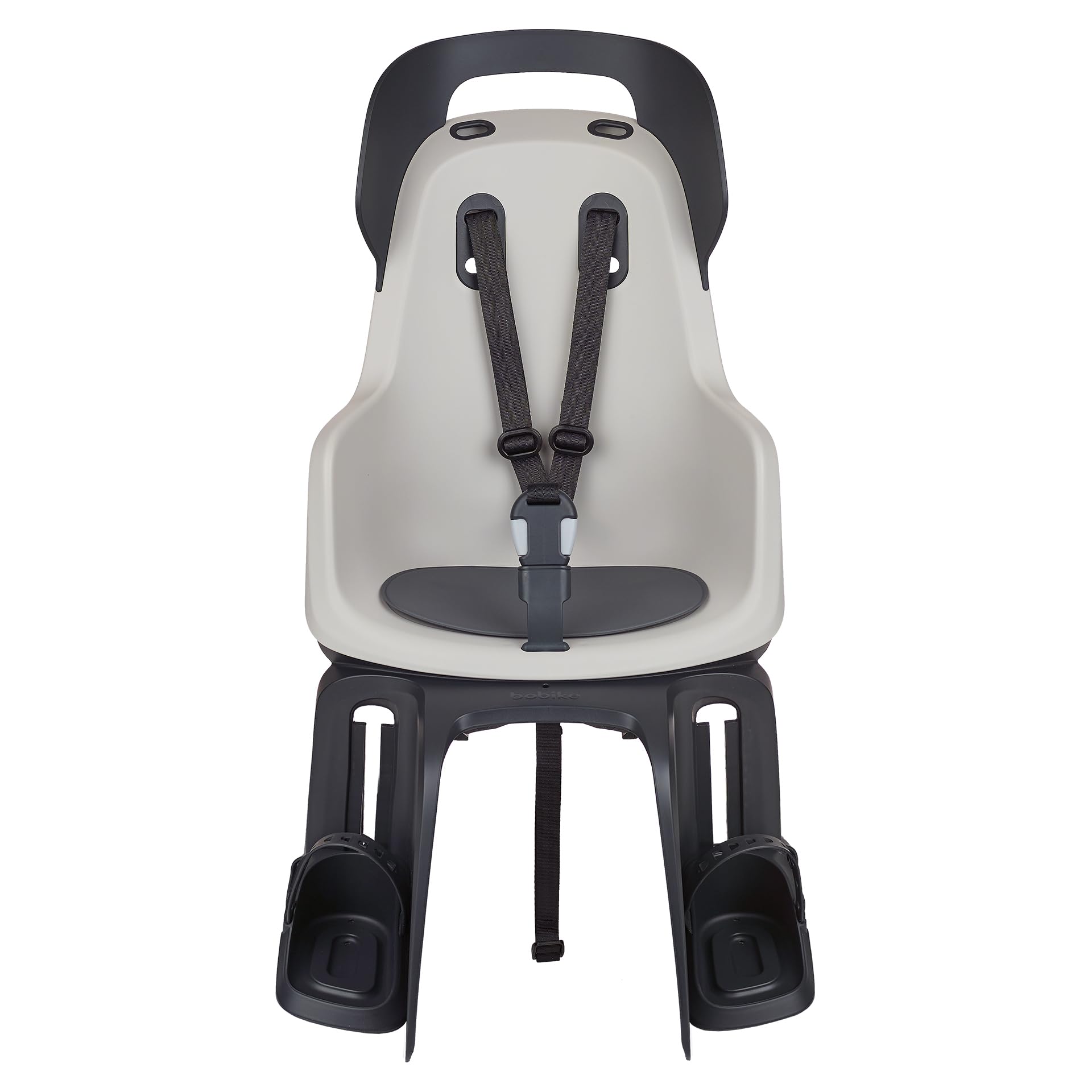 Bobike 8012300002 GO Maxi CFS XR Kinderfahrradsitz Hinten Für Gepäckträger, Für Kinder Von 9 Monaten bis 6 Jahren, MAX 22 kg, Verstellbare Fußstützen, Werkzeuglose Montage, Vanille Cupcake