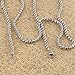 Eosing Large Heavy Lucky Number 13 Celtic Gothic Mens Stainless Steel Necklace + Rolo Chain