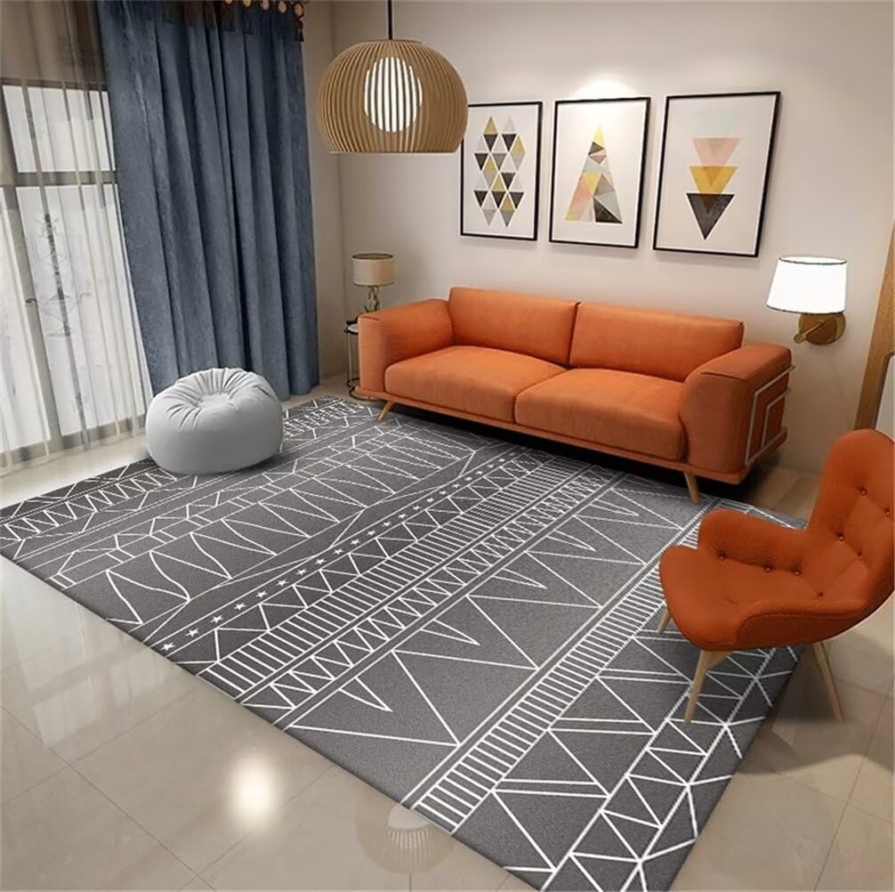 Tapis chambre ado et enfant gris pour créer un espace de jeu confortable et moderne