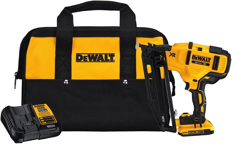 20V MAX* XR Finish Nailer, Angled, 16GA (DCN660D1)