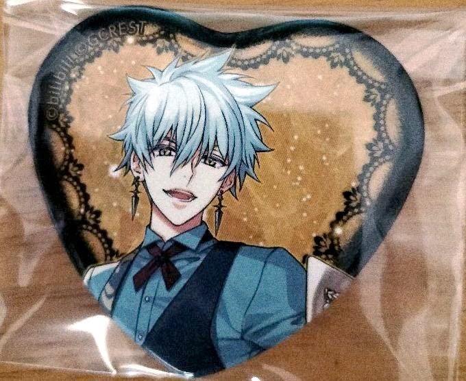 Amazon | 夢職人と忘れじの黒妖精 ゆめくろ レン ハート缶バッジ