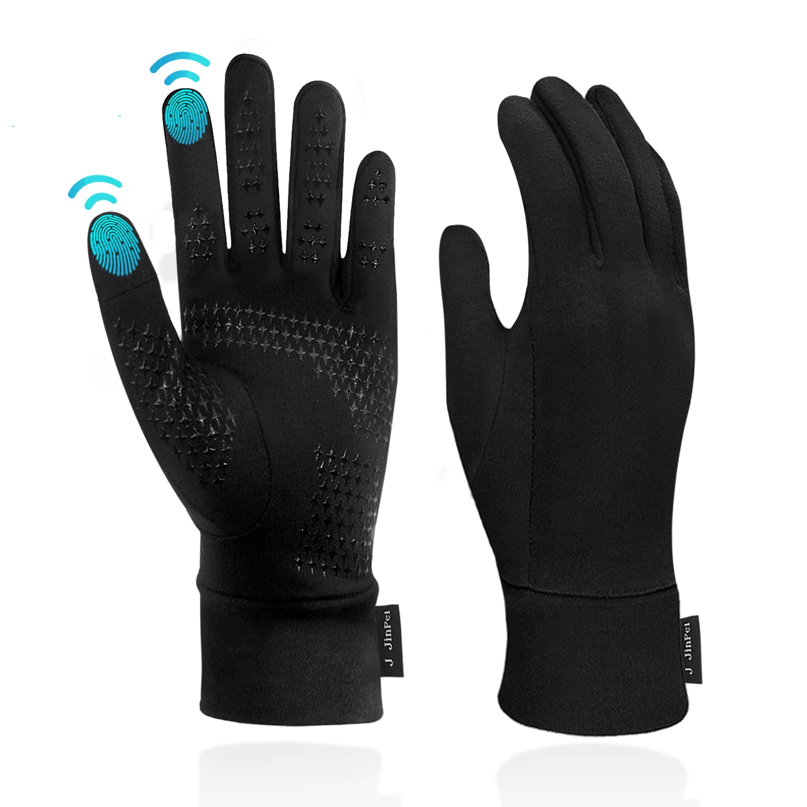 LONHEO Gloves Men Women Lightweight Running Gloves Thin Touchscreen Sports Gloves Fitness Warm Non-Slip Windproof Cycling Gloves Liner Gloves Jogging Running Cycling Hiking Trekking, S: Buy Online at Best Price in UAE