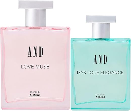 AND Love Muse 100ML & Mystique Elegance 50ML Pack of 2 Eau De Parfum for Women Crafted by Ajmal