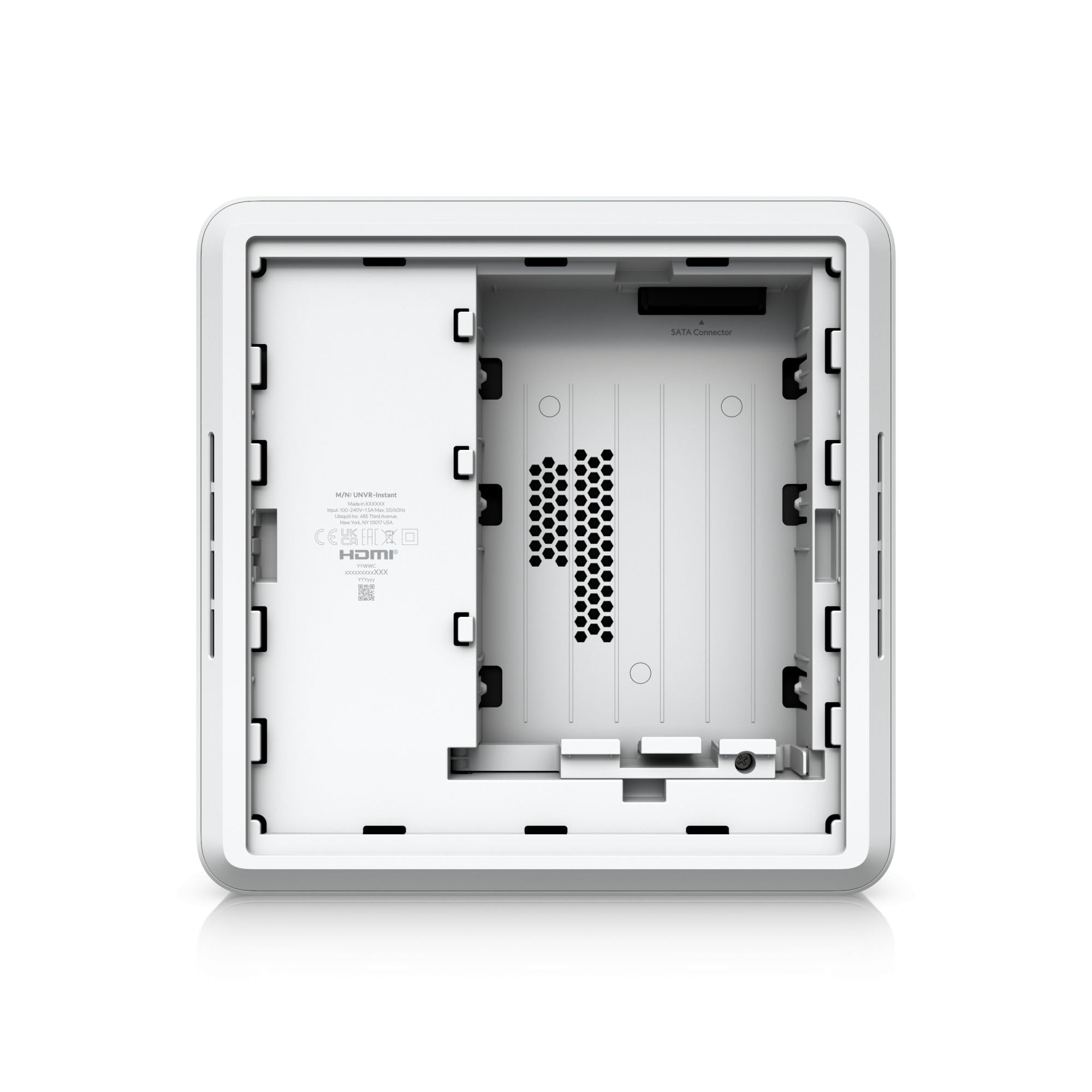 Gravador NVR Ubiquiti Instant 6 Canais 4K PoE Branco - UNVR-INSTANT