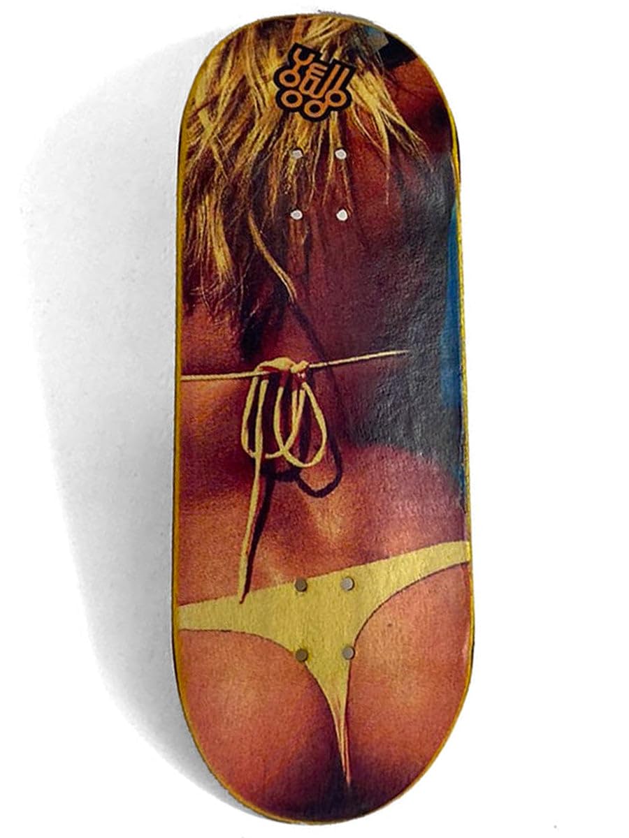 Yellowood Fingerboard Deck - Backside 33mm