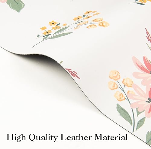 Miniatura 8 de LilyCat Juego de 6 manteles individuales de piel sintética, impermeables, a prueba de aceite, para cocina, interiores y exteriores, resistentes al