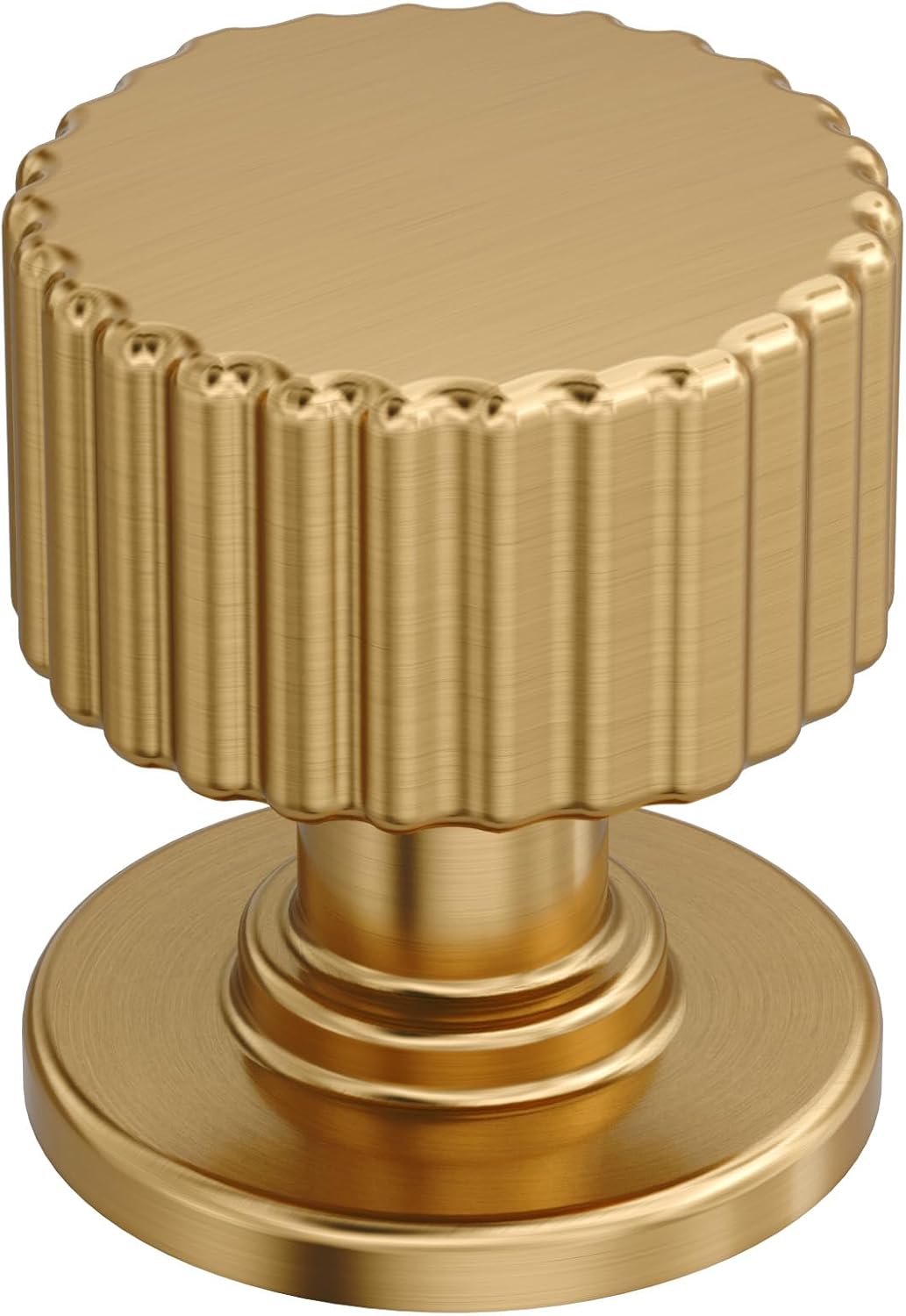 Amerock Ballard 1-1/8 inch (29mm) Diameter Champagne Bronze Cabinet Knob, BP37652CZ