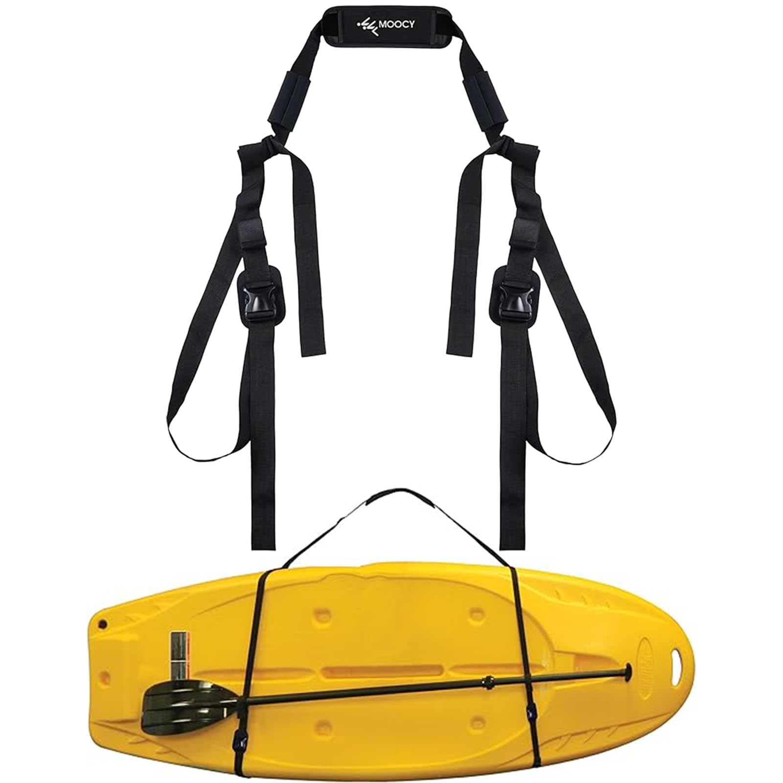 Paddle Board Carry Strap,Hands-Free SUP Carrier Shoulder Strap,Kayak Carry Strap Padded with Shoulder Sling