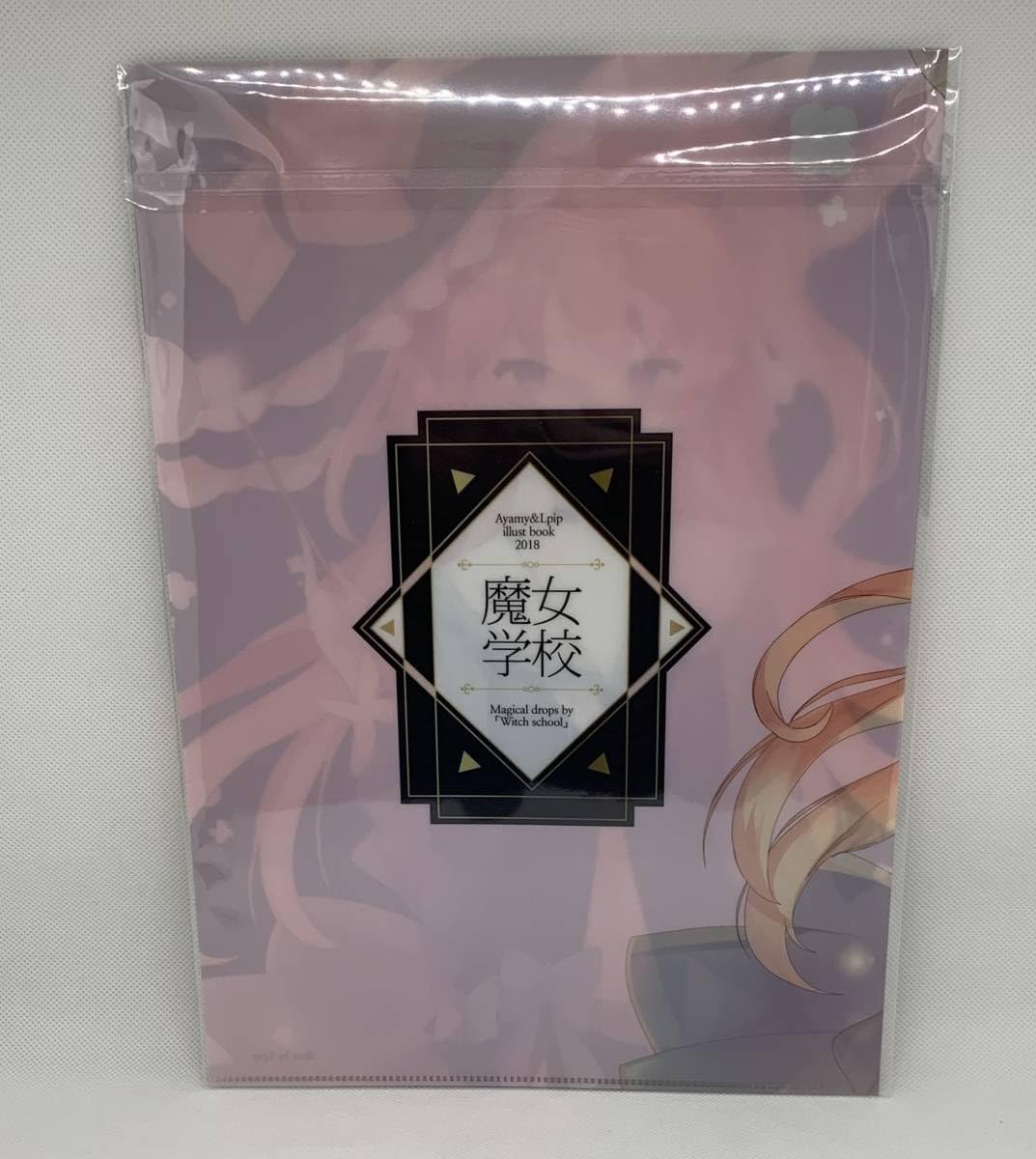 ハチゴ A4クリアファイル あやみ とらのあな 魔女学校 新刊購入特典