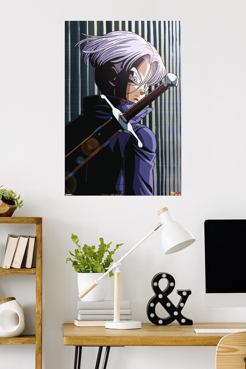 Dragon Ball Z: Cell Saga - Trunks Wall Poster, 34L" x 22.4W", Premium Unframed Version - Image 2