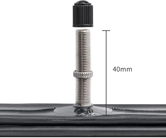 26 Heavy Duty Bike Tubes 26x1.75/1.95/2.1/2.125/2.25 (45/57-559) 26 Bicycle Tubes Premium Butyl Rubber Compatible with Road,Gravel,MTB Bike Tire Tubes TR4A-40L Schrader Valve,Fits Standar Pump 2-PCS