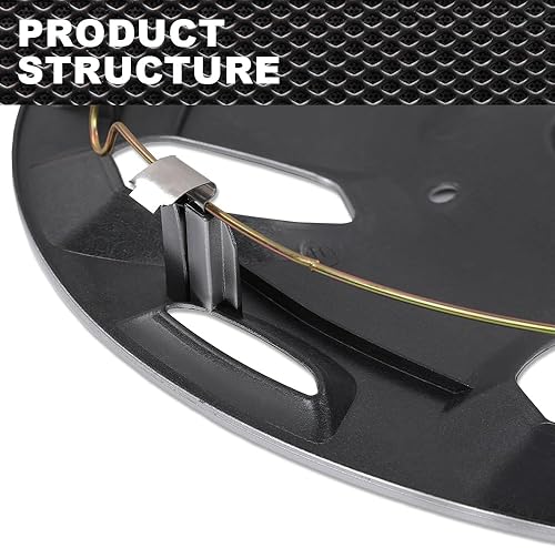 Miniatura 6 de CNNELL 1 tapacubos de 15 pulgadas para llanta completa compatible con Ford Transit Connect Van 2010-2013 9T1Z1130A, 9T161130AA, 1 unidad