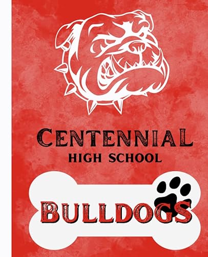 Centennial Bulldog Notebook
