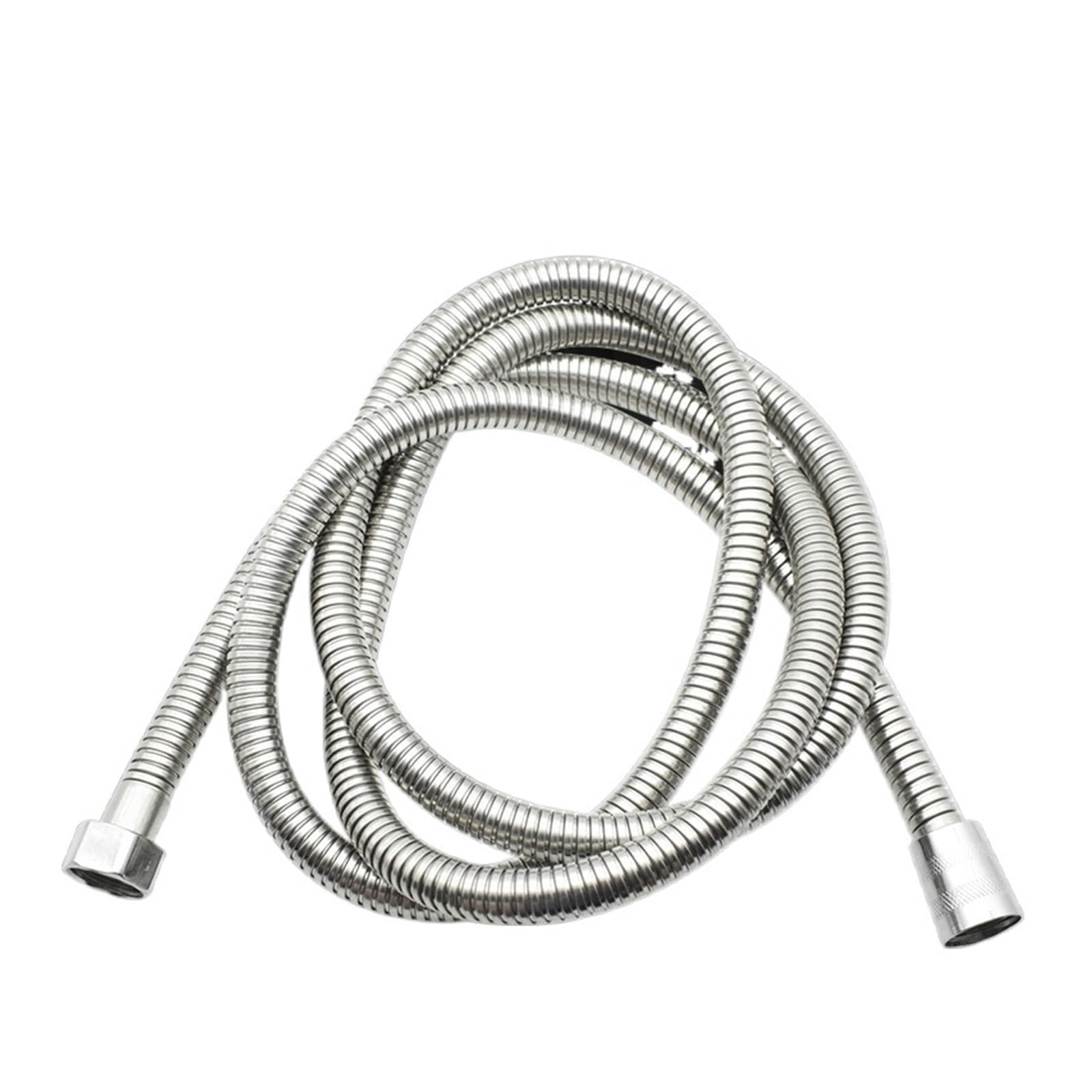 Manguera de ducha de acero inoxidable de 2 m, diseño flexible antitorsión, ajuste universal para todas las duchas, resistente a alta presión, fácil de instalar y fiable