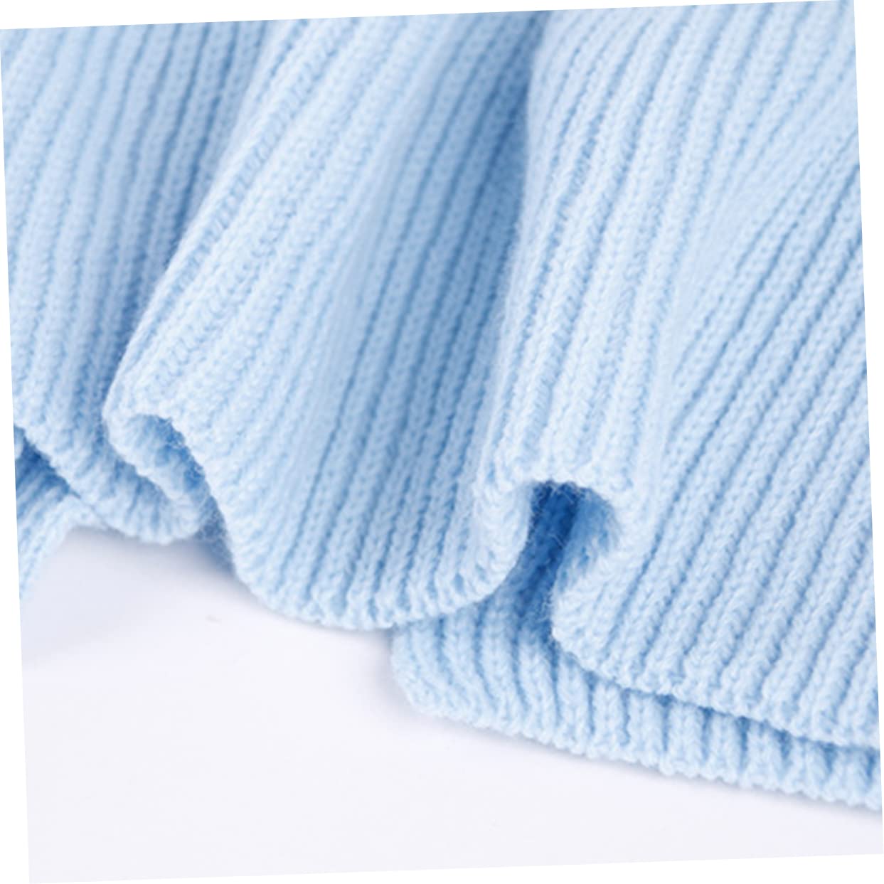 Didiseaon 3pièces Pull Printanier pour Chien Et Chat Vêtement Doux Laine pour Chiens Et Robe Adorable à Deux s Bleu