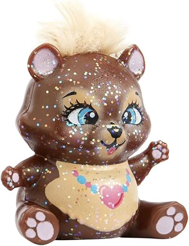 Miniatura 3 de Enchantimals Friendship Forest Ronca - Figura de oso marrón - GLH39 ~ La mejor amiga de Bren Bear ~ Parte de la familia de Zia