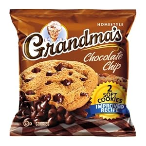 Grandma’s Soft Cookies, Chocolate Chip, 2-Count (Pack of 6)