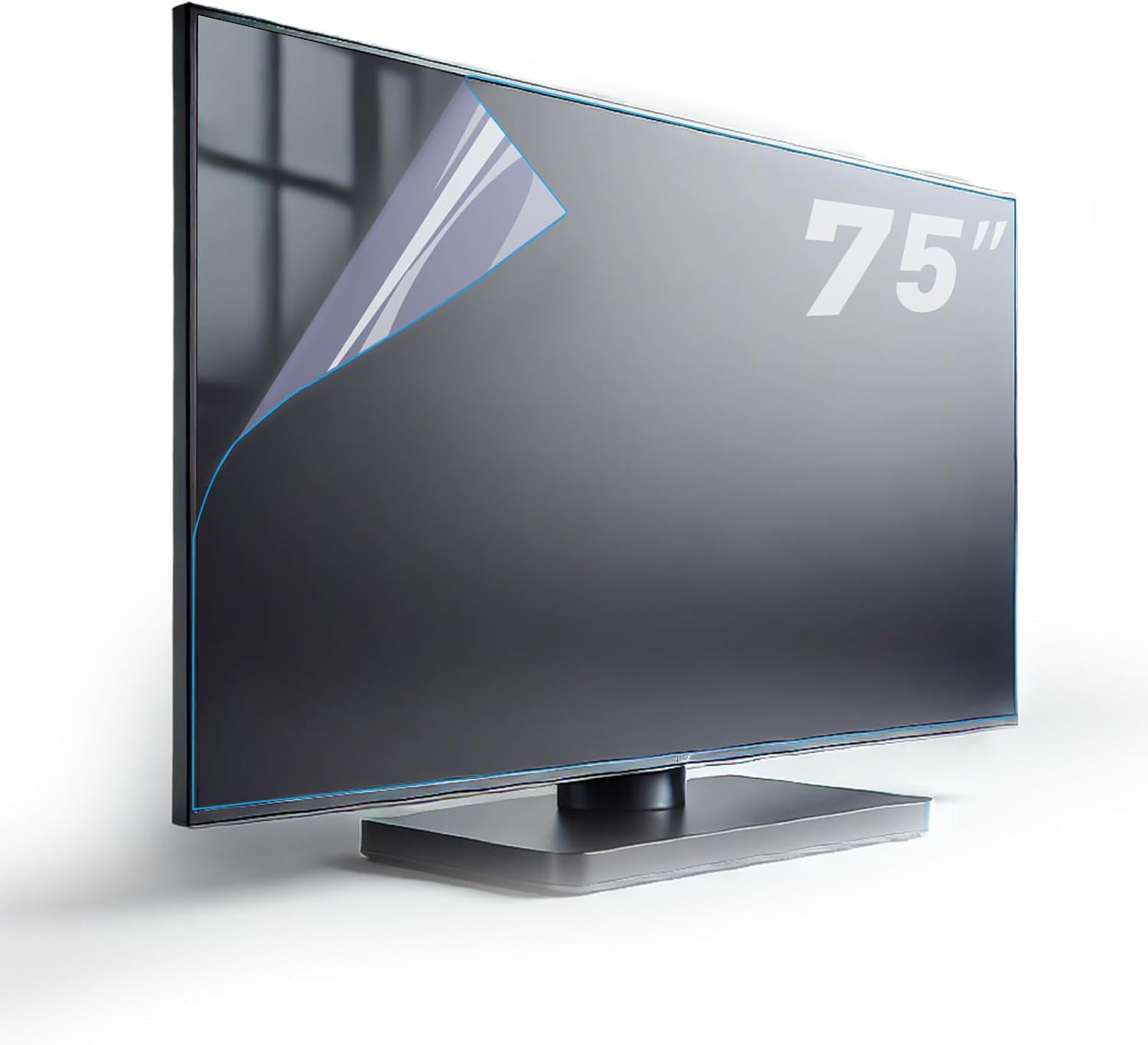 75 Inch Anti-Glare TV Screen Protector with Blue Light Filter, Matte Finish for Reducing Glare, Controlling Reflections, and Enhancing TV Viewing Comfort 75 inch TV Screen Protector (75 INCH 1644)