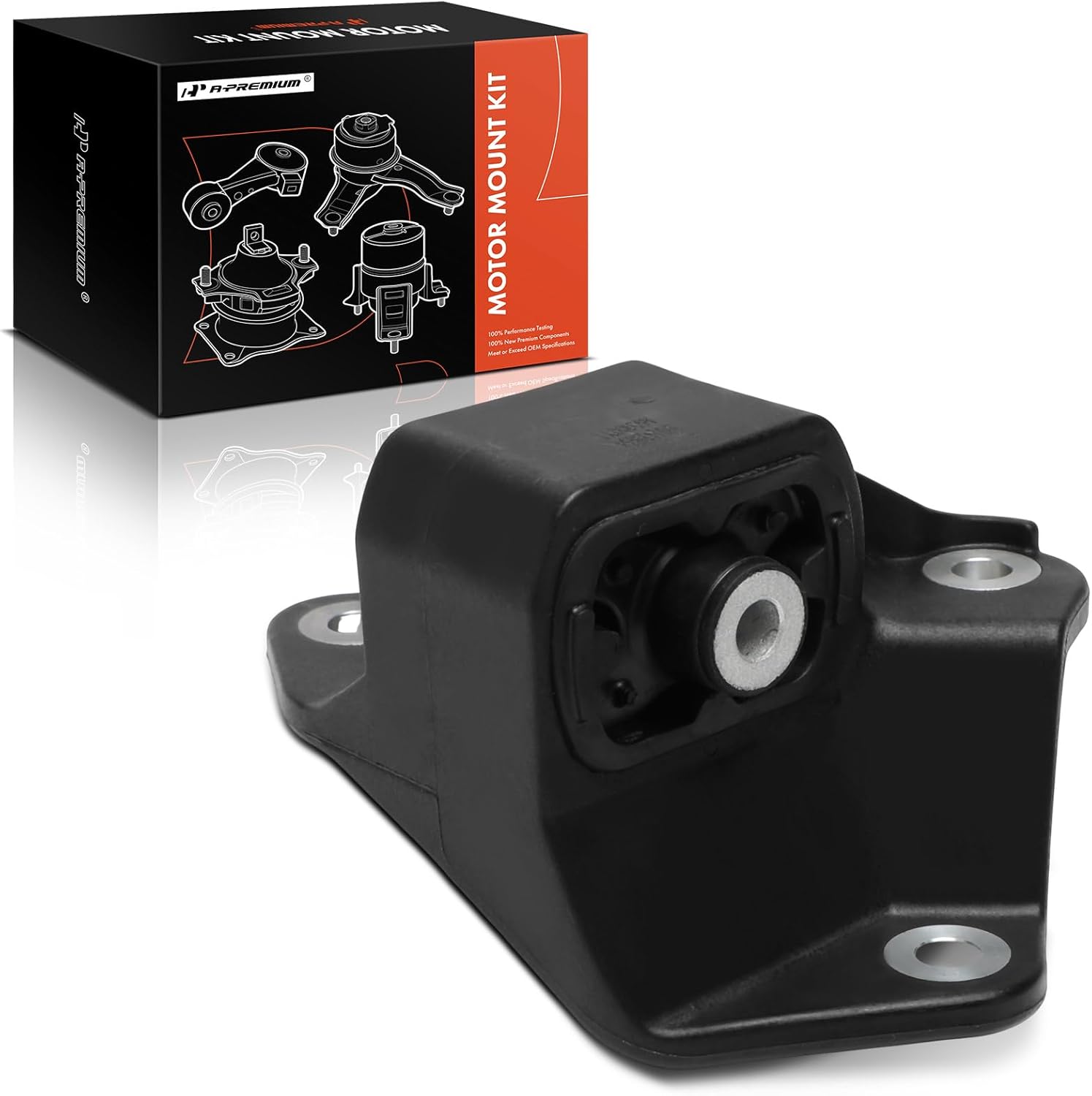 A-Premium Transmission Mount Compatible with Honda Pilot 2016-2022, Odyssey 2018-2019, Ridgeline 2021-2023, Passport 2019-2023 & Acura MDX 2017-2020, 3.5L, Automatic Transmission