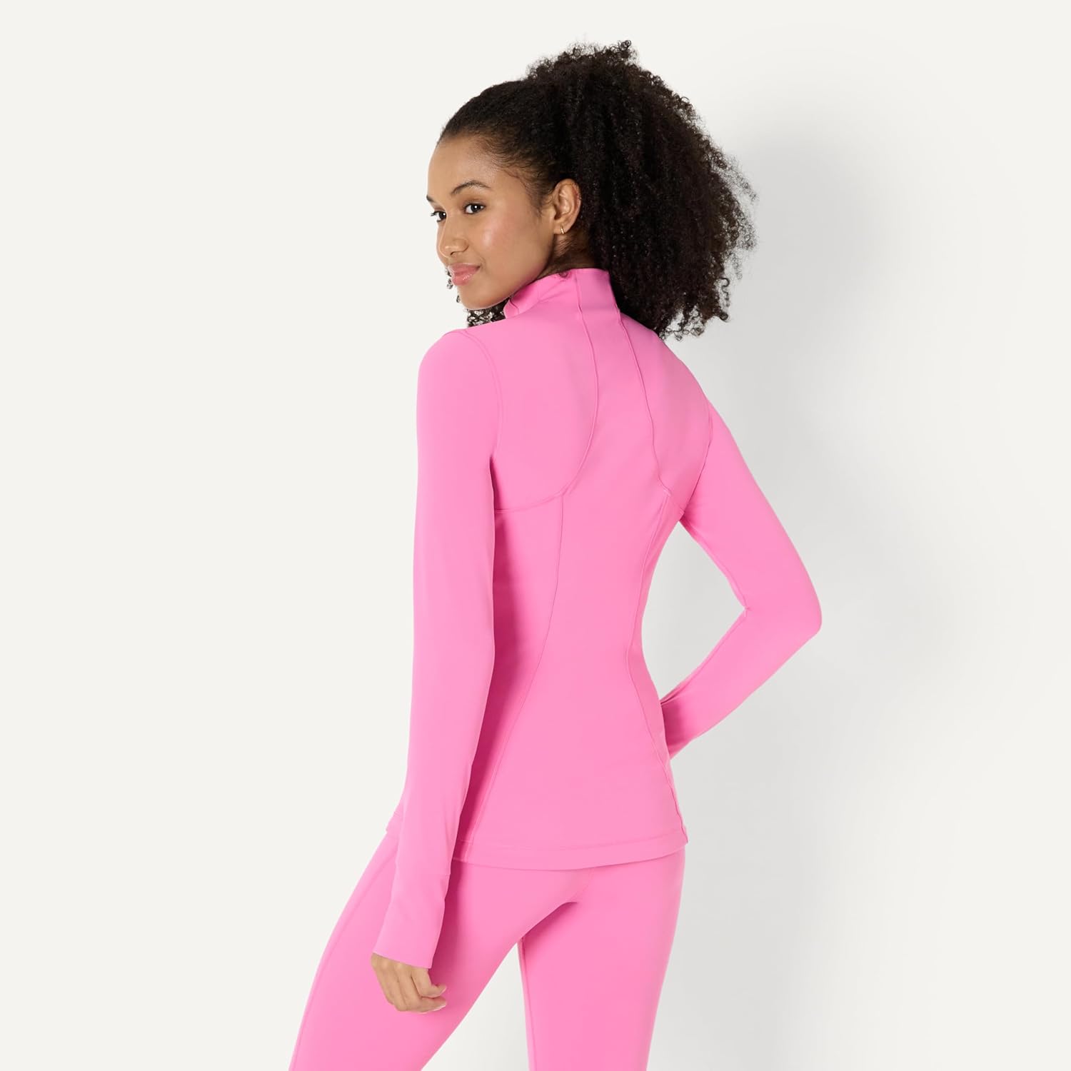 Amazon Essentials Women's Active FormFlex Buttery Soft Slim Fit Full Zip Jacket - Image 2