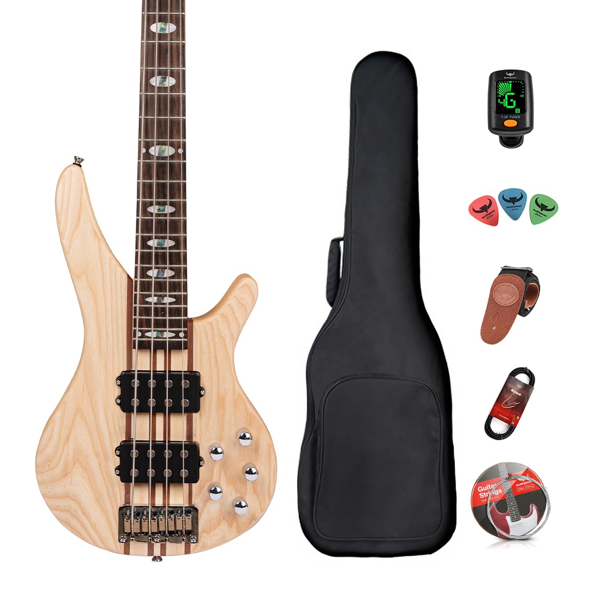Bullfighter Electric Bass Beginner Set 4 String/5 String