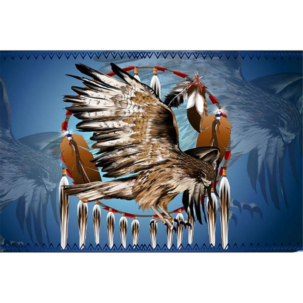 Yingxin34 Puzzle 3000 Piezas, Puzzles para Adultos, Águila y Plumas Rompecabezas Adultos 3000 Piezas Puzzle Educativo Juguete Descompresión Juego Familiar-48.03x31.88 Pulgadas (122 x 81cm)