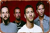 Music Godsmack Band United States - Godsmack Background Plaque Poster Metal Tin Sign 8' x 12' Vintage Retro Wall Decor