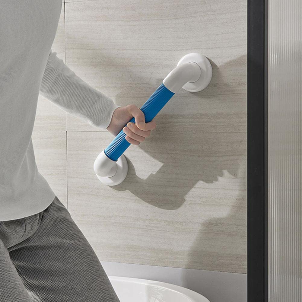 asidero de ducha, 2 barras de agarre for baño, barra de agarre de PVC antideslizante acanalada, pasamanos montados en la pared, manijas de seguridad, barra de toalla for niños, maternidad, ancianos di