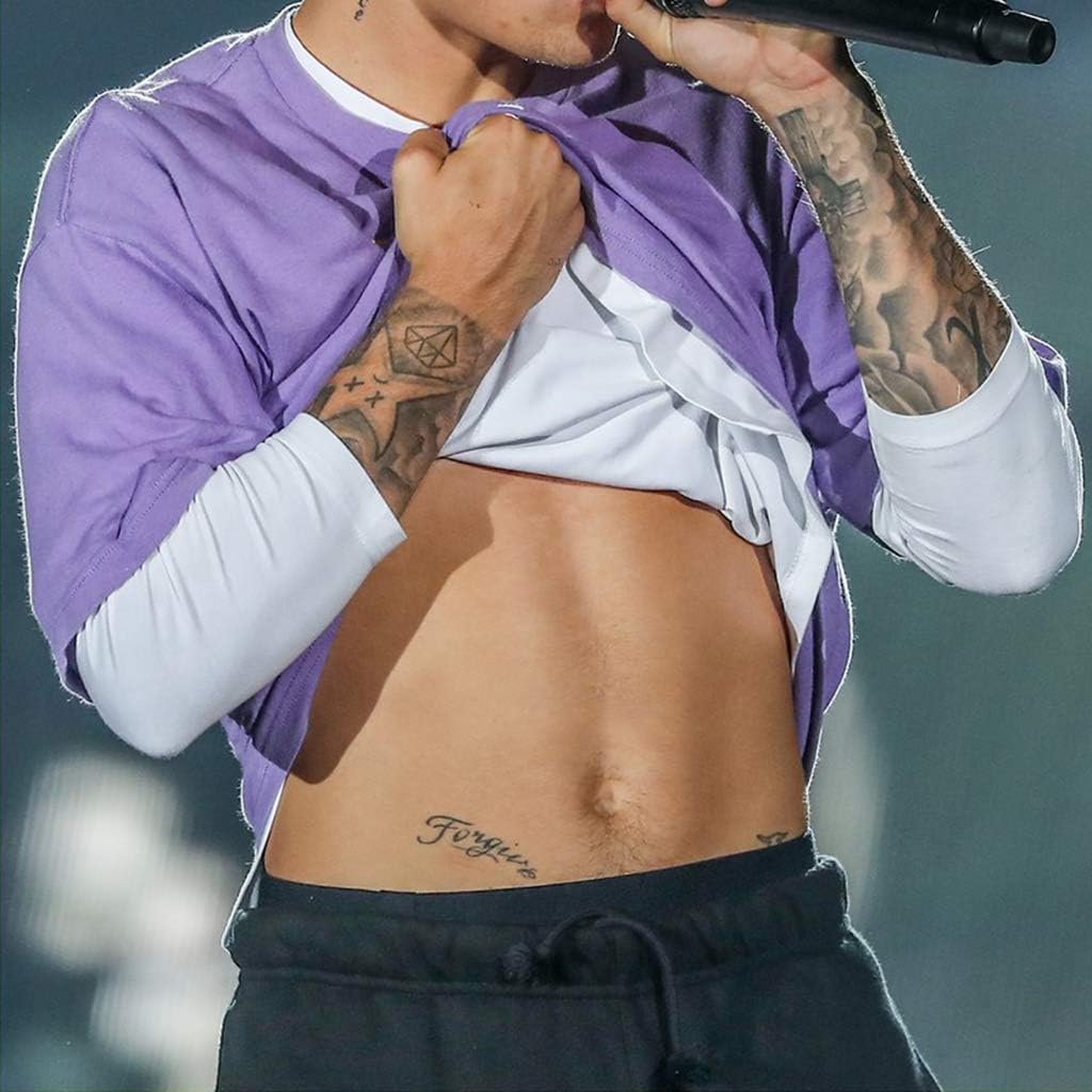 J.B Life-Size⁣ Tattoos (vs. Stickers) - Realistic, No Commit for Concert Fans!