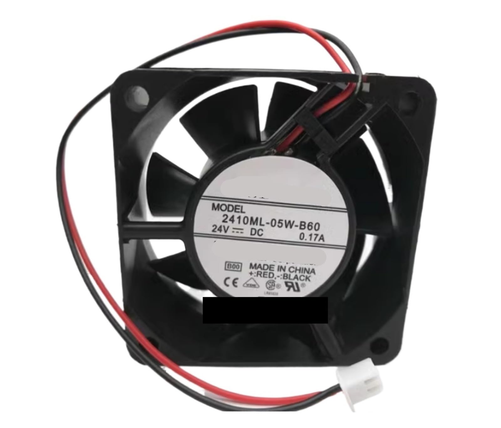 CZVJUKBYP 2410ML-05W-B60 6025 24V 0.17A 6CM Two Wire Inverter Fan