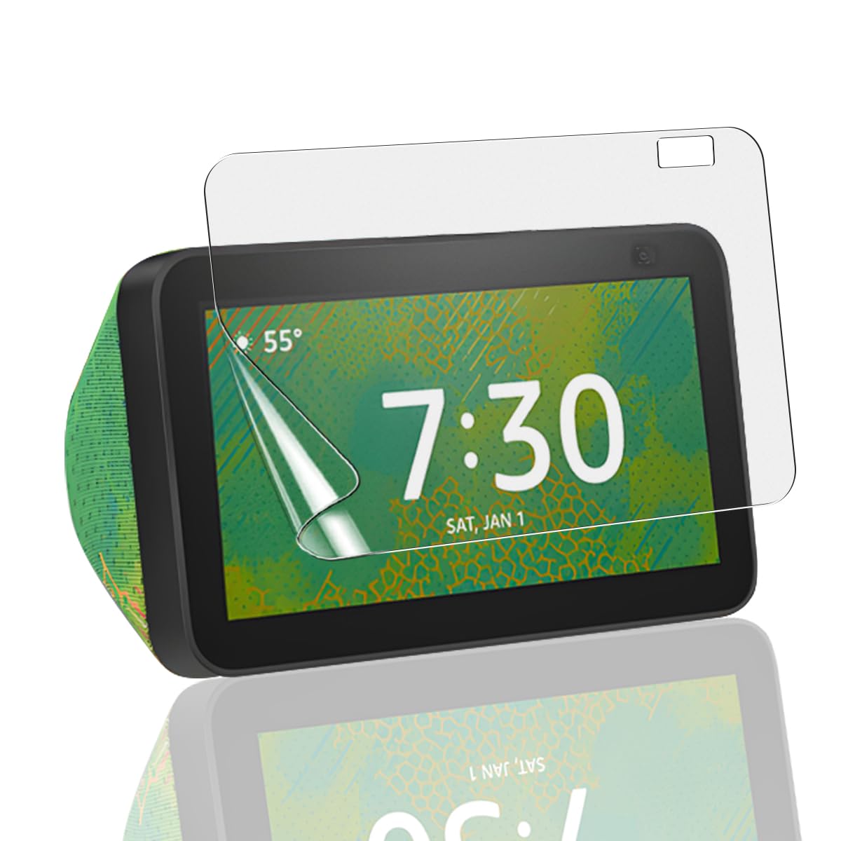 Bekiikoo Protector de Pantalla para Echo Show 8, [No vidrio templado], Antiarañazos, Antirreflejos, Sin Burbujas mate Tabletas, Efecto Papel Protector de Pantalla para Echo Show 8