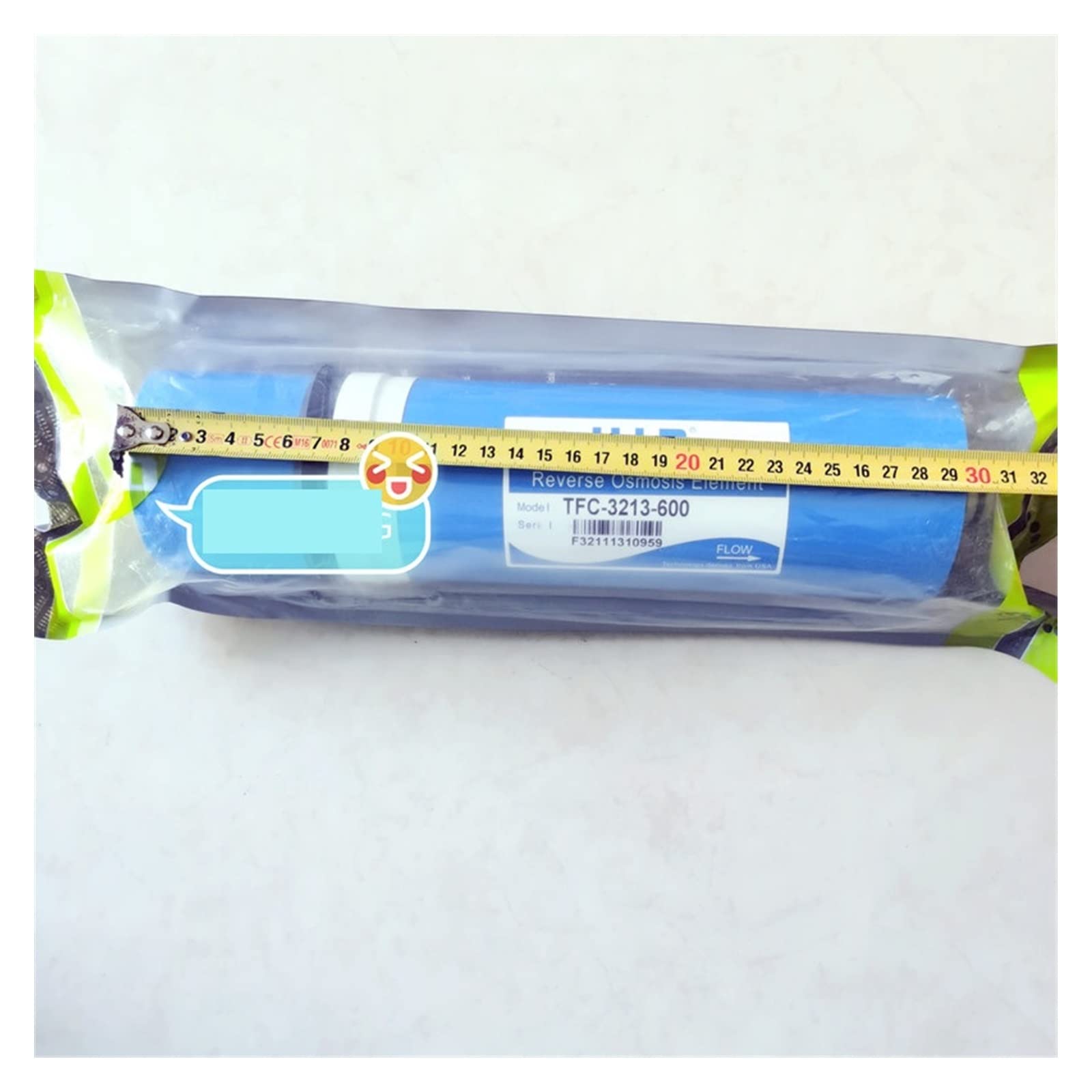 Membrana RO Original 600GPD HID TFC-3213-600 Filtro De Ósmosis Inversa Materiales seguros