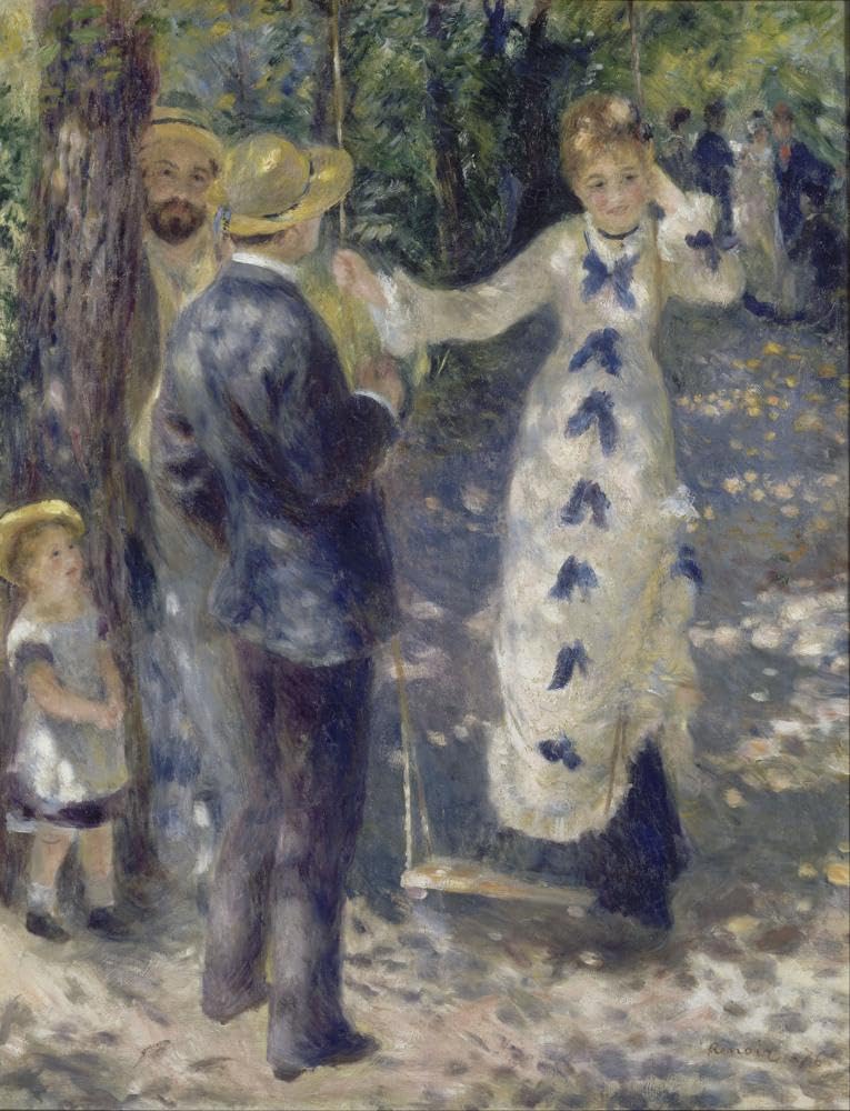 Amazon.com: Pierre-Auguste Renoir 19x24 Black Modern Framed Art