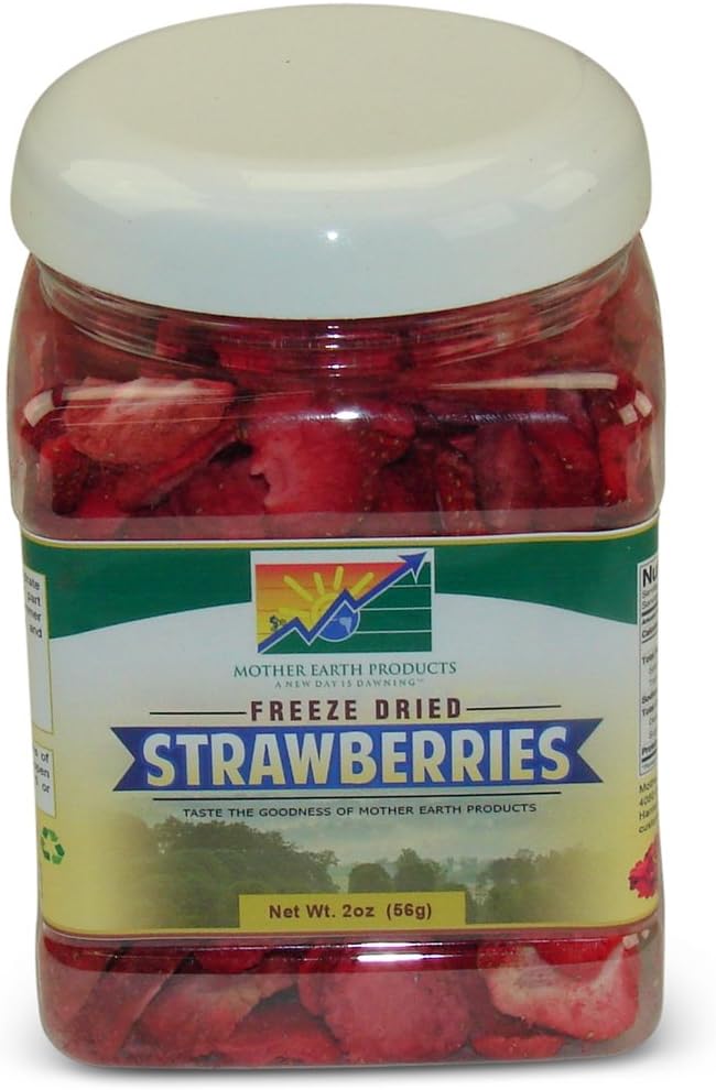Freeze Dried Strawberries, 2 Oz
