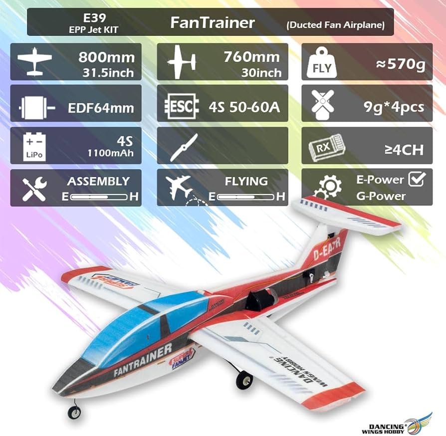 DANCING WINGS HOBBY　 Fantrainer E39 キット 61XTZo6ndFL._AC_UF894,
