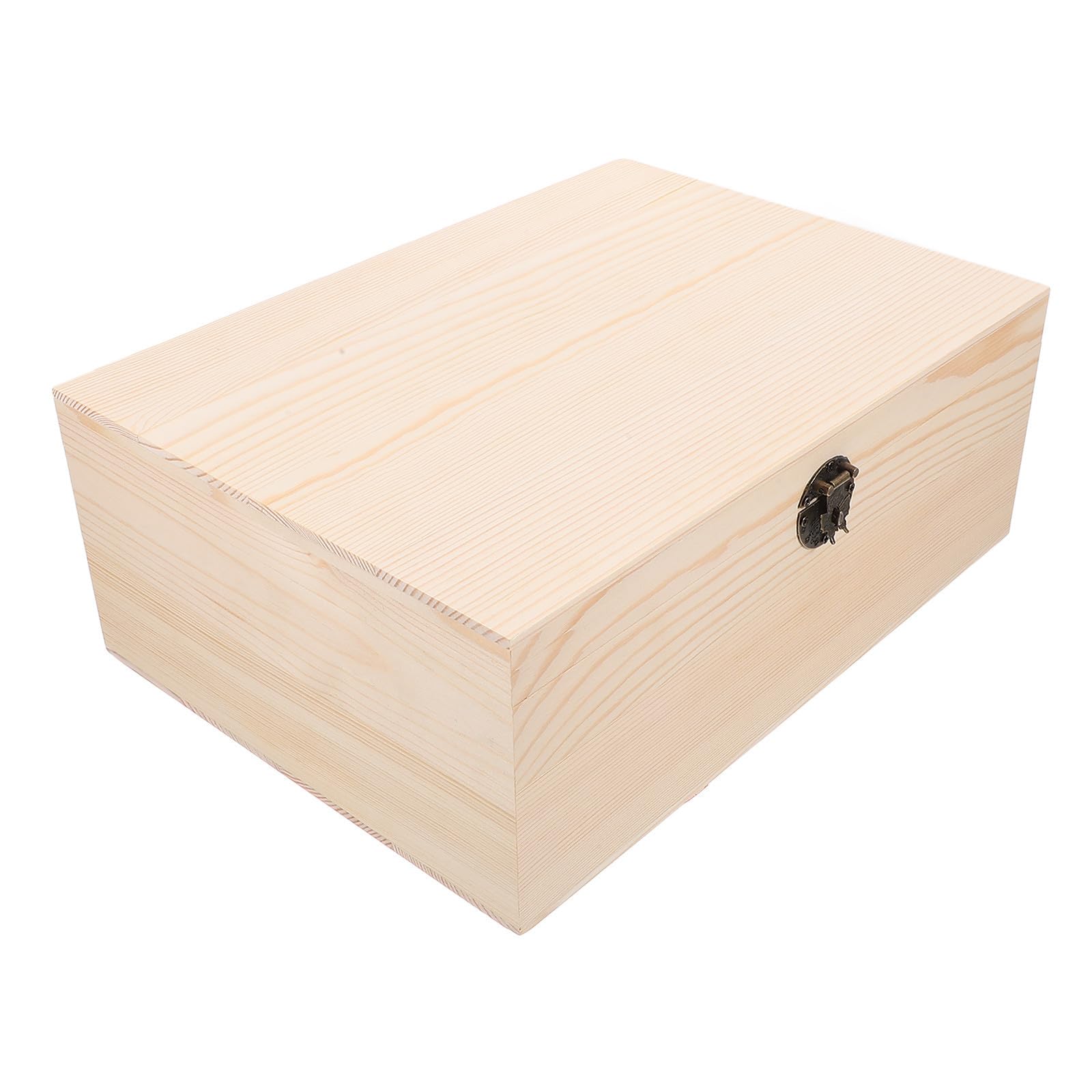 Boîte de rangement polyvalente en bois pour organiser vos loisirs sur la table de chevet