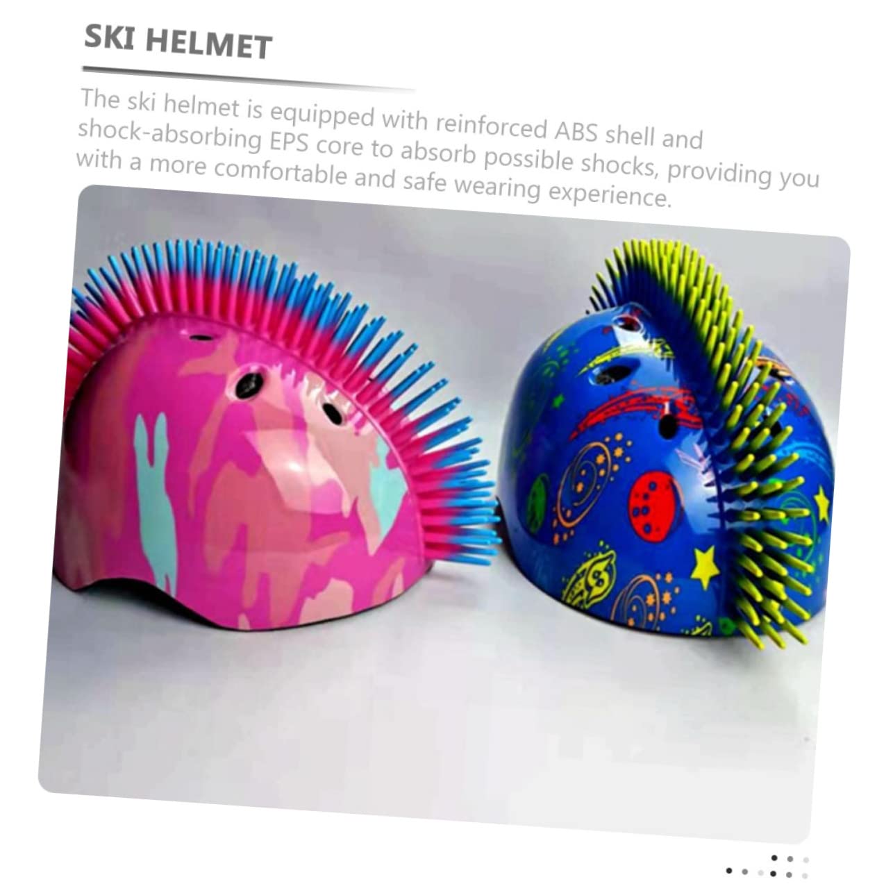 ifundom Casque de Protection Garçon Fille pour Patinage Cyclisme Casque Renforcé Unique Équipement pour Garçons Filles pour Activités Extérieures