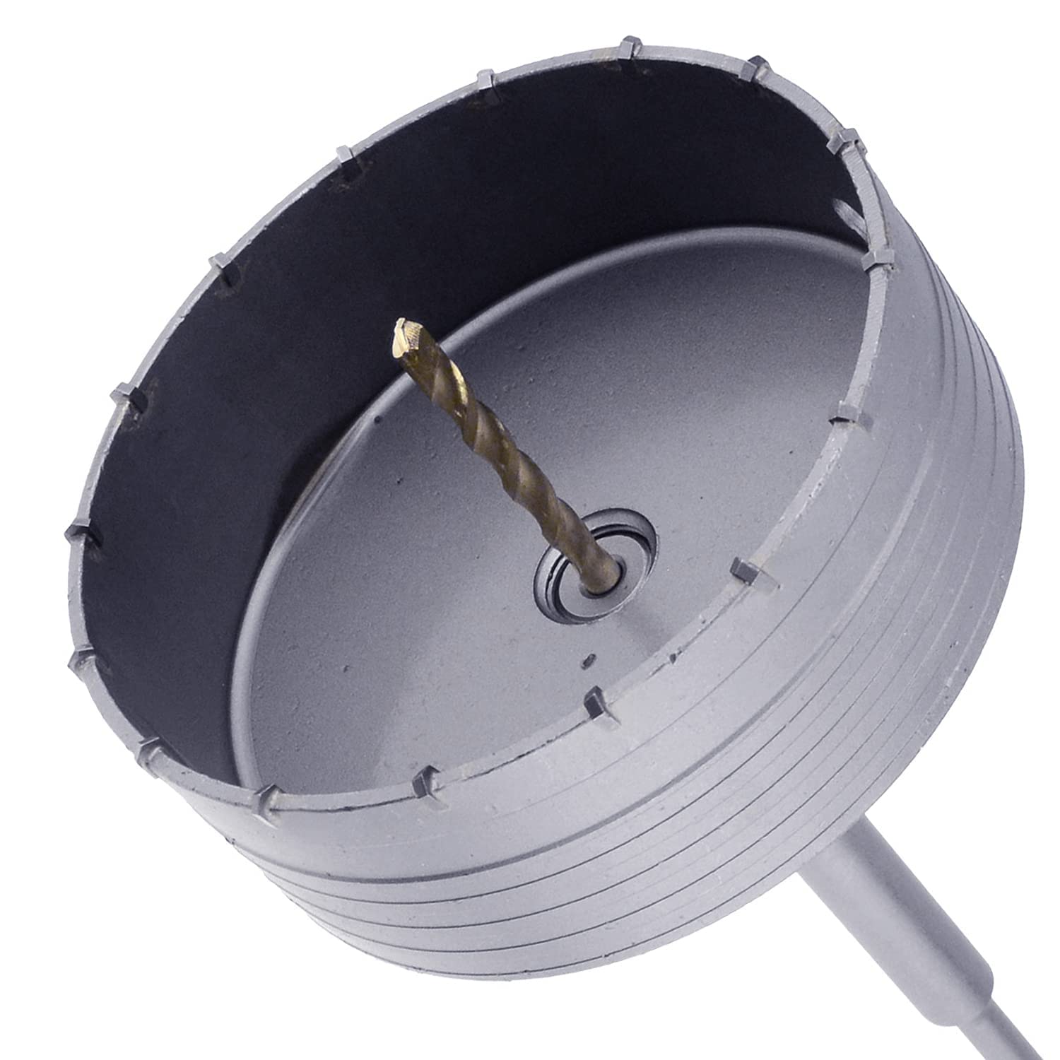 160mm / 6.3 inch Concrete Hole Saw with 220mm (8.66 inch) SDS Plus