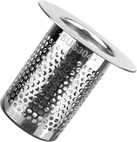 Filtro Lavandino In Acciaio Inox 304 - Antiottoppo E Antiparassiti, 5,5x5 Cm - Foto 7