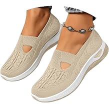 Sneakers for Women Walking Shoes Slip On Classic Retro Fashion Sneakers Casual Gym Anti Slip Lightweight Tennis Shoes