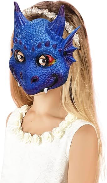 Dinosaur Head Dragon Mask Wing Costume Cosplay Dinosaur Tail