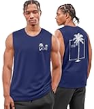 Tank Tops Men - Sleeveless Shirts for Men Graphic Cotton Mens Tank Tops Summer Fashion Casual Loose Fit Tanktop